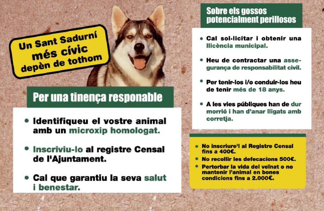 Censa el teu gos